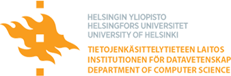 University of Helsinki - Department of computer science